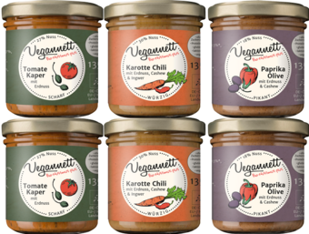 veganer Brotaufstrich - 6er Pack gemischt