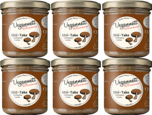 veganer Brotaufstrich- 6er Pack Shii-Take